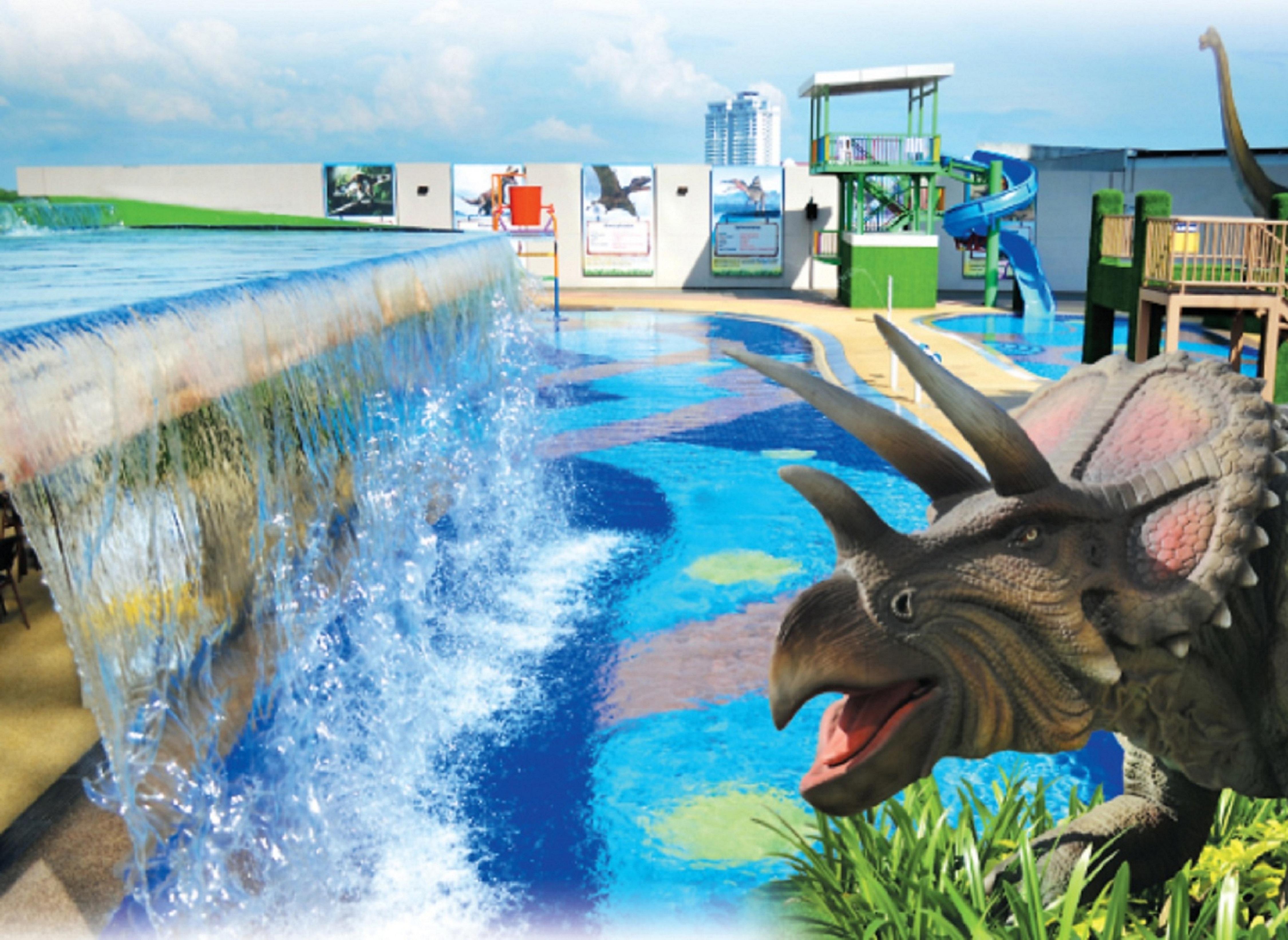 Ksl Hotel & Resort Johor Bahru Exterior foto The park's dinosaur exhibit